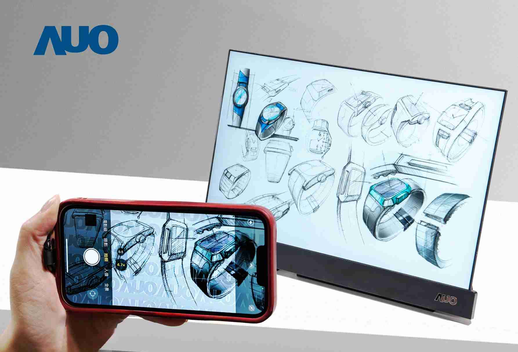 红龙扑克16吋防窥显示器，，，采用人眼无法察觉、、、相机拍摄时才显现的隐藏式水印技术，，未来可结合AI镜头侦测周围环境，，，实时开启或关闭水印，，，，大幅提升在公共场域使用显示器的安全性